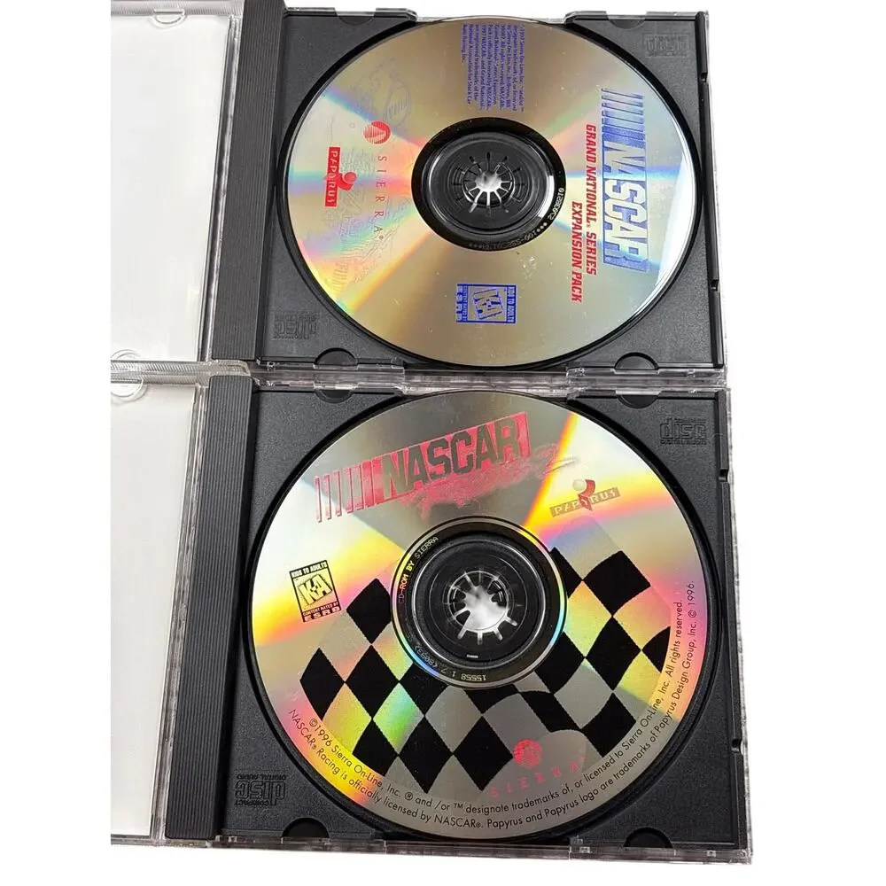 Nascar Racing 2 & Nascar Grand National Series Expansion Pack Bundle for PC